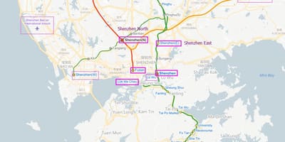 Szx airport 지도