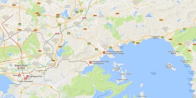 구 포트 맵
